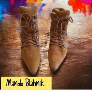 Manolo Blahnik heeled boots